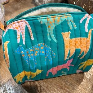 Colorful Animal Print Quilted Women's Bag